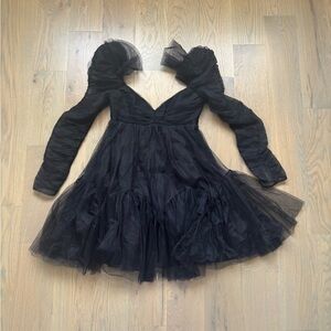 Zimmermann Black Dress